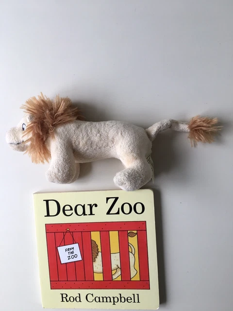 DEAR ZOO BY Rod Campbell Board Book And Soft Toy Lion 3.99 PicClick UK