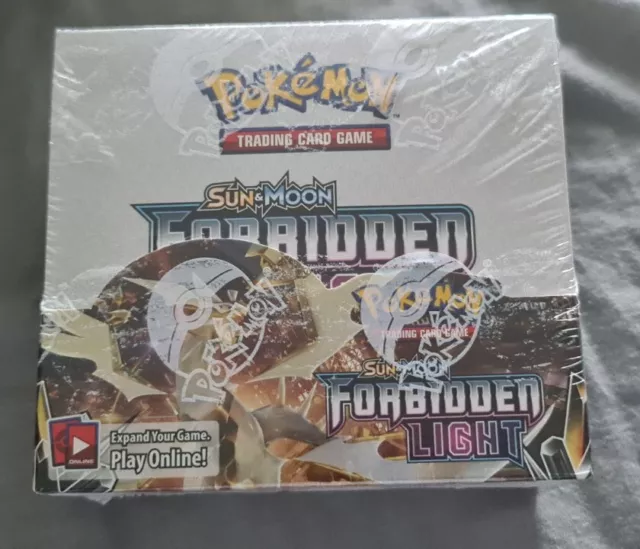 Pokemon Forbidden Light Booster Box, New & Sealed, 36 Booster Packs