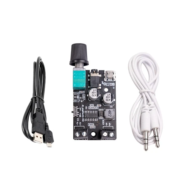 5Wx2 Stereo Dual Channel Digital Amplifier Board Audio Amplifier Module DC5 O4G6