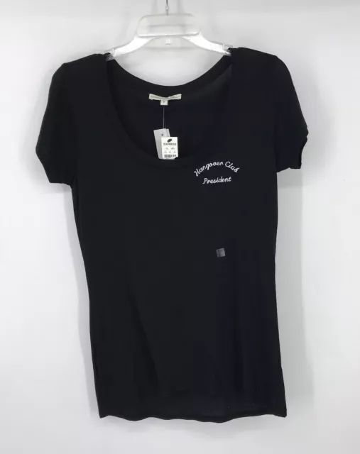 Express One Eleven Tee Black Scoop Neck Hangover Club President Size Small NWT