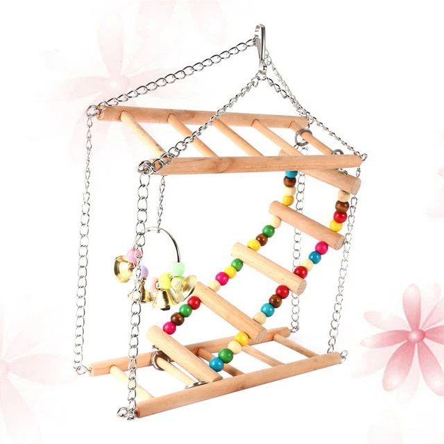 Papageien Fahrrad Spielzeug - Trainingsspielzeug Für Sittiche & Graupapageien, Metall