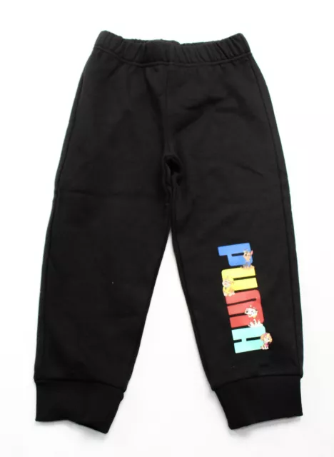 PUMA x PAW PATROL Kids' Regular Fit Fleece Jogger CD4 Black Size 4 NWT