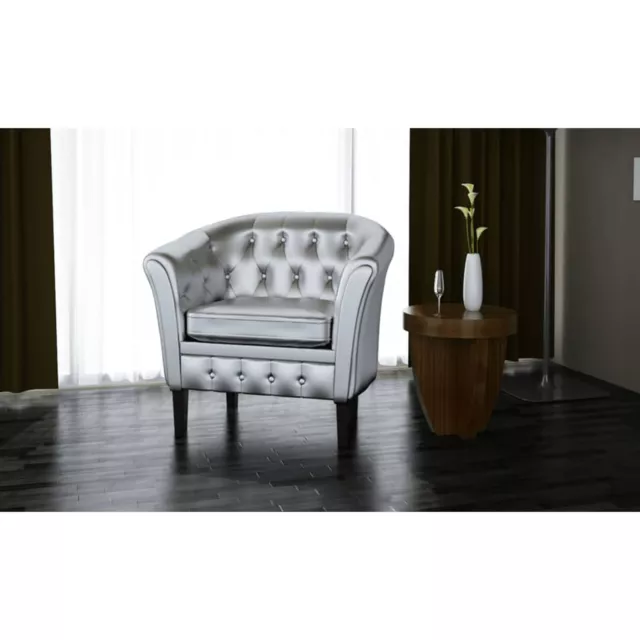 Edle NEU Chesterfield Sessel  Couch Sofa Wohnzimmer Edler Clubsessel O6W1