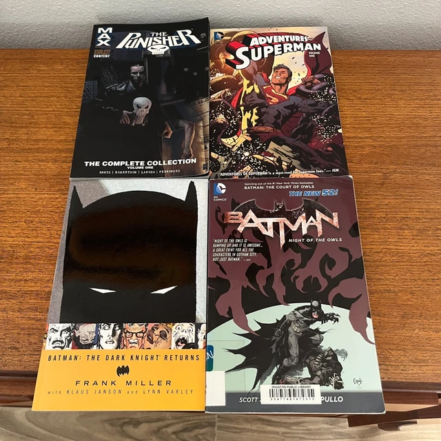 Punisher Max Complete Collection 1 Superman Batman Dark Knight Returns Lot 4