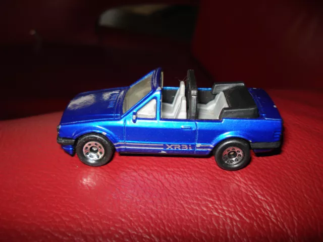 Matchbox - Ford Escort XR3i - Cabriolet - Blau - 1985