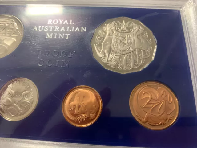 1978 Royal Australian Mint Proof 6 Coin Set in Original Australia Sealed Pack 3