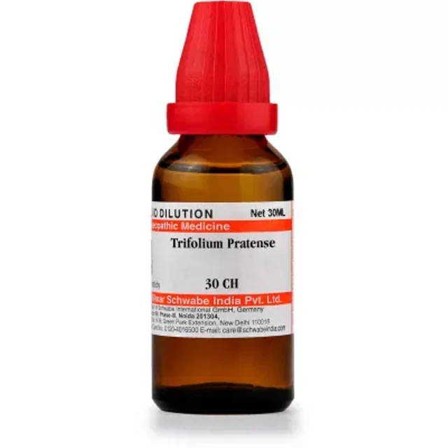 Willmar Schwabe India Trifolium Pratense (30 ml) 100% homeopático