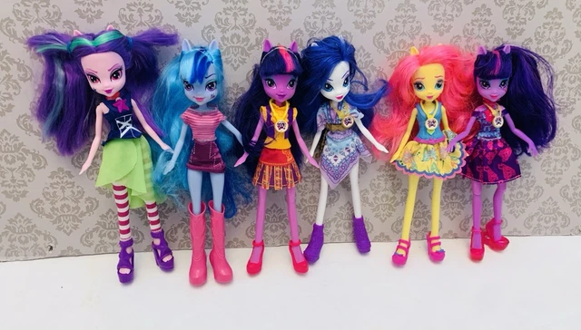 Lot De 6 Poupées Monster High – Édition Equestria Girl, état Impeccable
