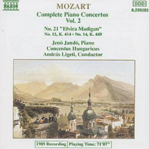 WOLFGANG AMADEUS MOZART Complete Piano Concertos Vol 2 CD Album EUR wolfgang-amadeus-mozart-complete-piano-concertos-vol-2-cd-album-eur