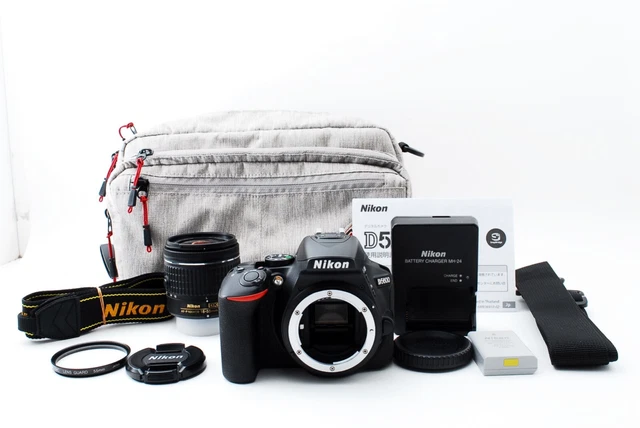 Nikon D5600 24.1MP DSLR Camera w/ 18-55mm VR Lens From JAPAN Near Mint Only 1236