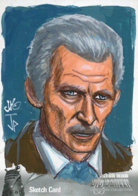 Doctor Who Big Screen Additions Artists Potratz & Hai Autograph Sketch Card #40