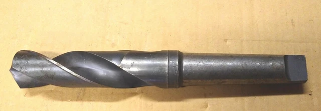 1-11/16 USA 1.687" Twist Drill bit 13+ Long Morse Taper Shank #5 hs 5MT MT5 hss