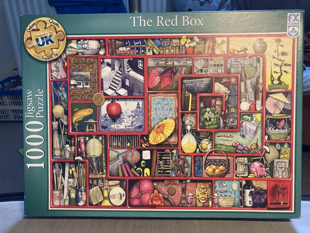 THE RED BOX Colin Thompson Jigsaw 1000 Piece Fx Schmid Puzzle EUR 7,14 ...