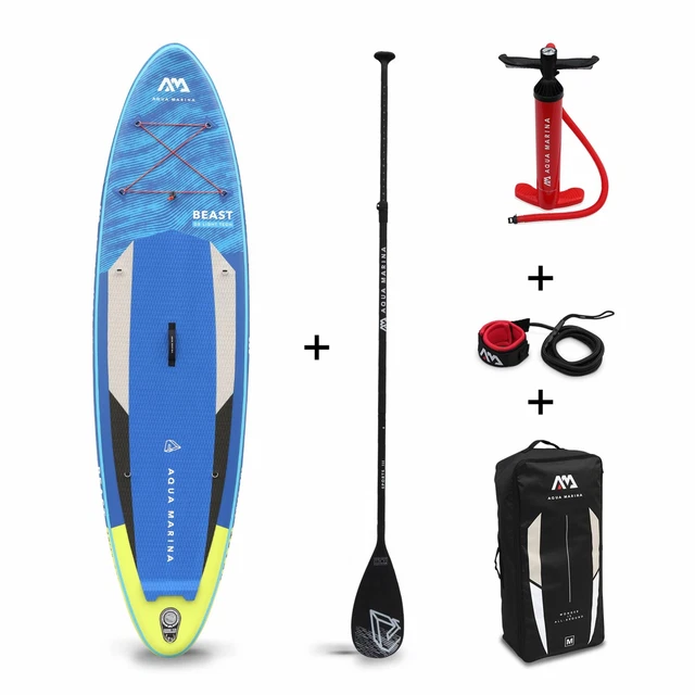 Stand Up Paddle Gonflable – Beast 10'6" - 15cm d'épaisseur - Pack stand up