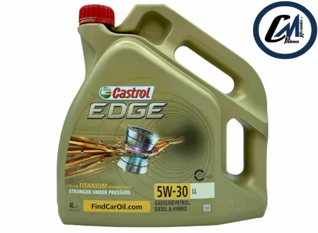 OLIO MOTORE CASTROL EDGE FST 5W-30 4 litri (4 lt.) AUDI BMW MERCEDES SMART VW