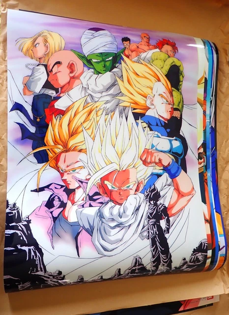DRAGON BALL Z affiche B2 (70X50cm) Family picture SLUG Promo poster EUR 29,00 - FR
