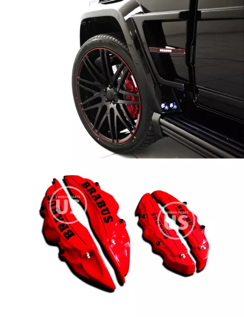 W463 Brake Caliper Covers Brabus Carbon Ceramic Style Mercedes GClass, X166 W166