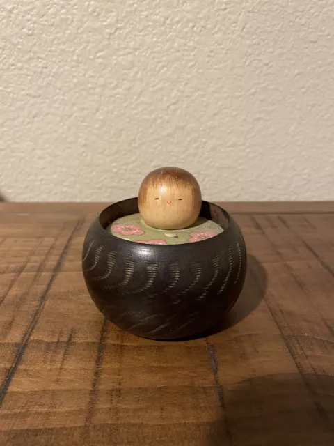 Vintage Kokeshi Doll Made in Japan