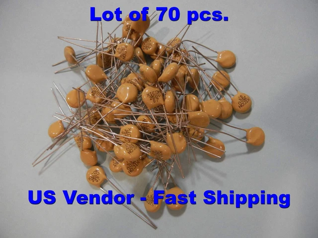 250V MOV 8mm Leaded Metal Oxide Varistor Xicon #0383NR07-1, Lot of 70 pcs.