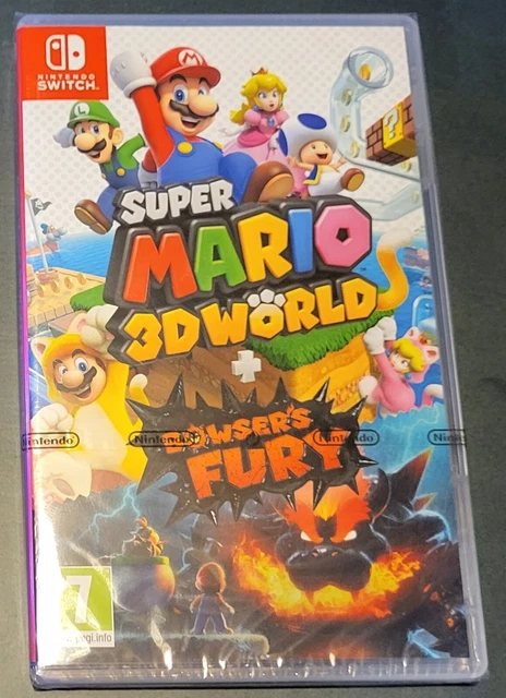 Jeu nintendo switch " Super Mario 3D World + Bowser's Fury "