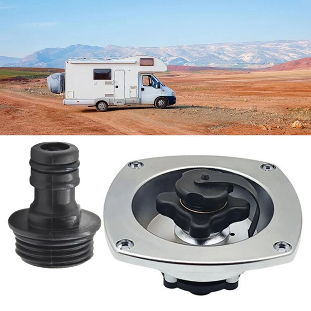 Entrée D’eau Universelle Pour Camping-car & Caravane - Connexion Rapide, étanche, Adaptateur De Remplissage Facile