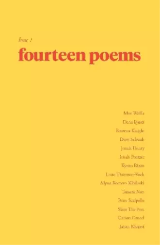 ed. Ben Townley-Caning Fourteen Poems: Issue One (Poche)