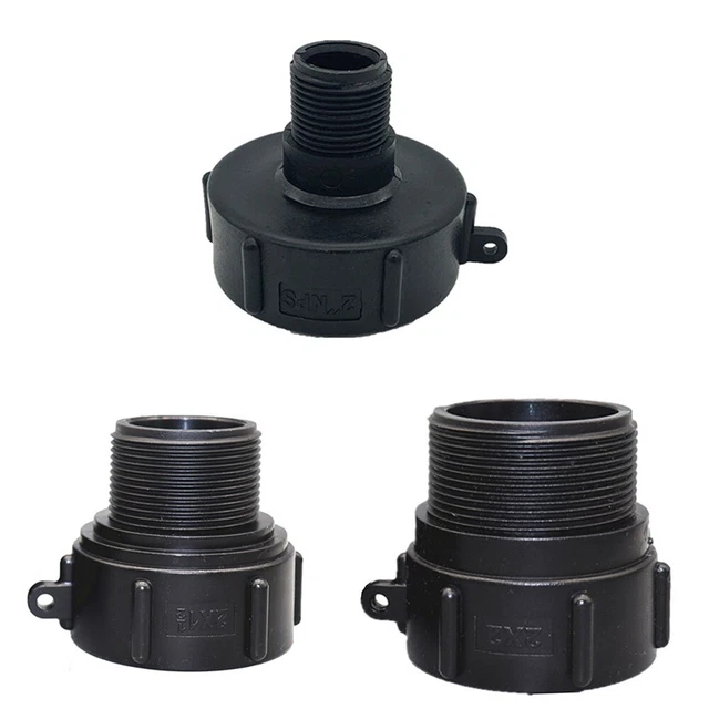 Adaptateurs De Robinet 2-en-1 1/2" & 3/4" - Lot De 3 Pour Tuyau D'arrosage, Irrigation Jardin - ABS étanche