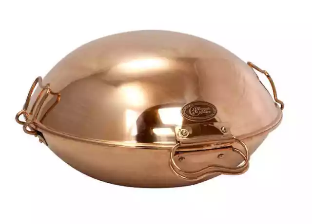 "CopperGarden®" cataplana en cuivre 30 cm – lisse "CopperGarden®" 3