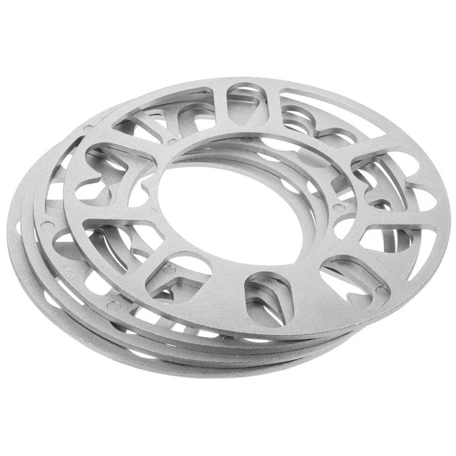 4 pz distanziatori ruote 3 mm piastra in lega alluminio 4 e 5 borchie per autocarro
