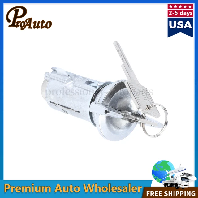 IGNITION SWITCH LOCK Cylinder w/Keys Chrome For 19781998 GM Chevy