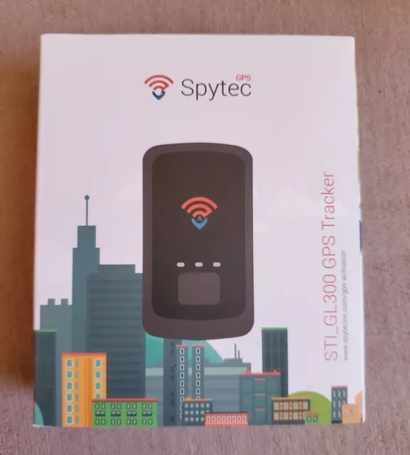 **NEW** SpyTec STI GL300 Mini Portable GPS Tracker NIB Black  FREE Shipping!