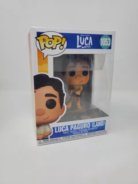 Funko Pop Disney Pixar Luca Paguro (Sea Monster) #1055 box damage Italy