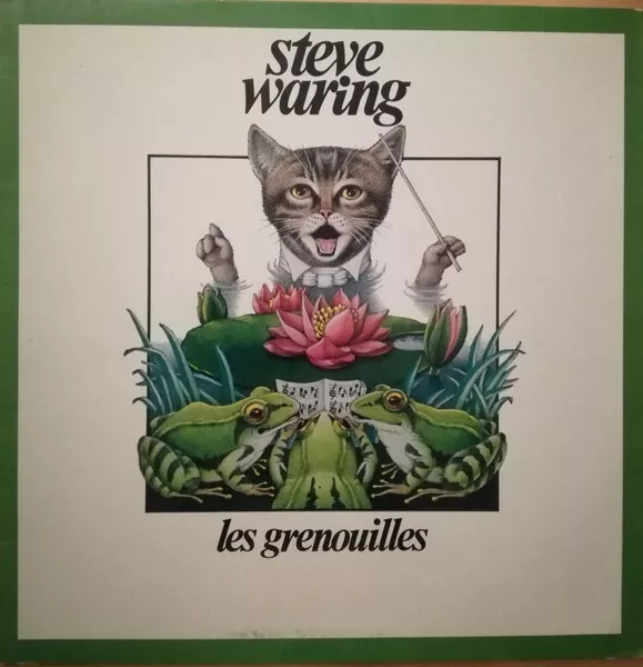 Vinyle - Steve Waring - Les Grenouilles (LP, Album, RP)