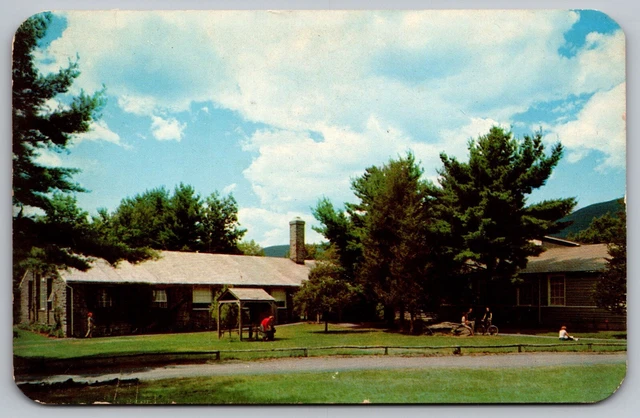 Art Students League New York Summer School Woodstock NY Vintage UNP Postcard
