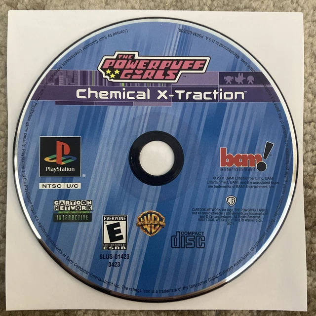 POWERPUFF GIRLS CHEMICAL Xtraction (PlayStation 1 PS1, 2001) Mint