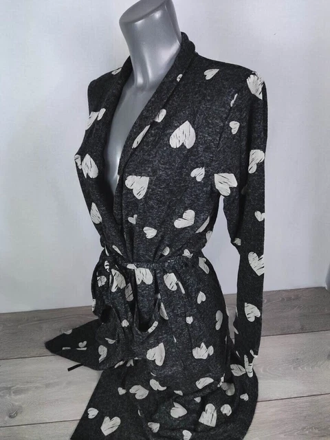 Nuovo abito Boux Avenue cuore fiocco di carbone taglie XS, S, M