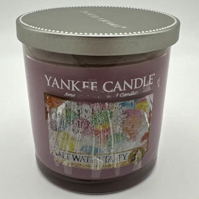 Yankee Candle ~ Salt Water Taffy ~ 7oz Tumbler ~ Rare Discontinued White Label
