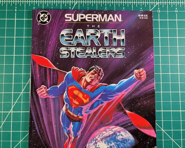Superman Earth Stealers Graphic Novel VF/NM John Byrne Jerry Ordway 2