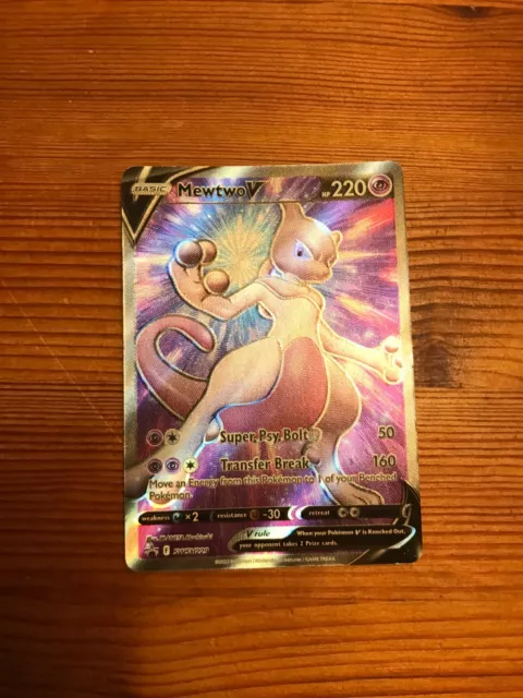 POKEMON GO - MEWTWO V - SWSH229 - FULL ART-Black Star Promo - NM/M - NEW  bin=1