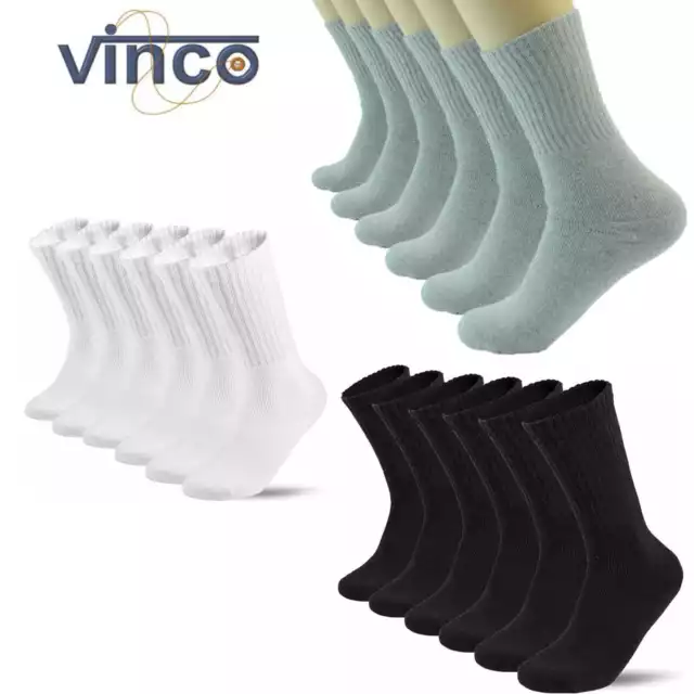 5-100 Dozens wholesale Bulk Lots Mens Solid Sports Cotton Crew Socks 9-11 10-13