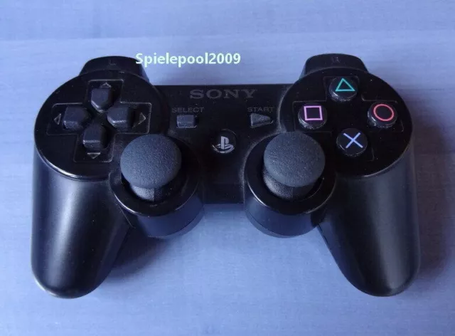 1 original Sony PS3 Dualshock 3 wireless Controller schwarz m. Vibration DEUTSCH