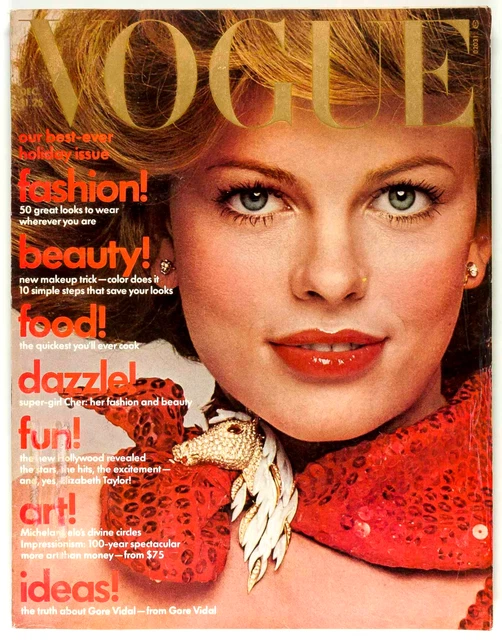 Lisa Rampling HELMUT NEWTON CHARLOTTE Rampling CHER Vogue December 1974 Lisa Taylor ...