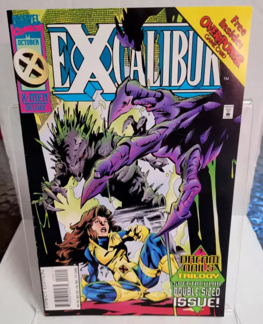 Marvel Comics - Excalibur #90 Oct 1995 - Dream Nails Trilogy #3 VG BAG & BOARD