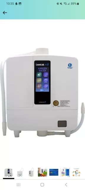 Enagic Leveluk Kangen K8 (Kangen Water Machine) Comes with Filter.  