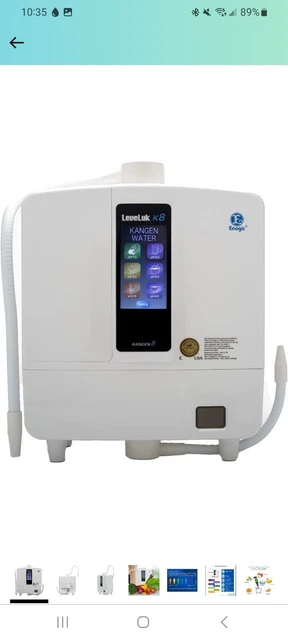 Enagic Leveluk Kangen K8 (Kangen Water Machine) Comes with Filter.  