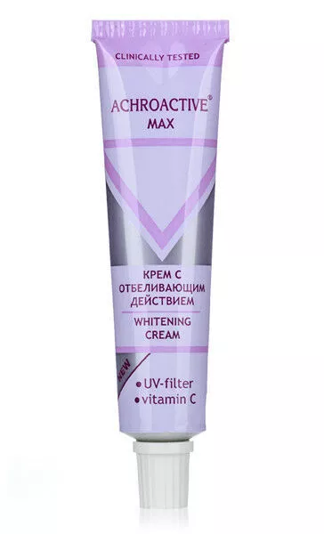 Achroactive Max Crema blanqueadora para la piel Manchas oscuras Pecas Edad...