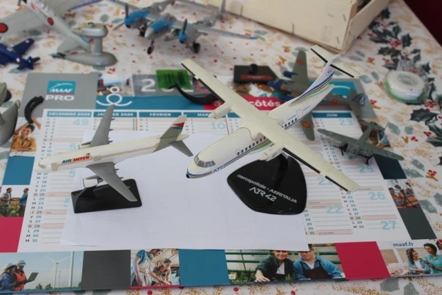 JOUEF France avion looping JF 815 clockwork tin plane en