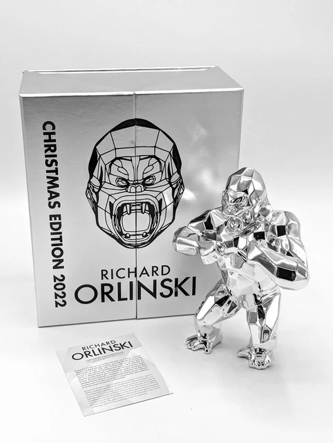 KONG CHRISTMAS 2022, Silver Édition Richard Orlinski 19 Cm! EUR 452,00 - FR