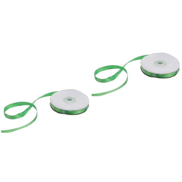 2 stücke 1 cm breite weihnachtsband 20m lange schneeflocke dünnband für