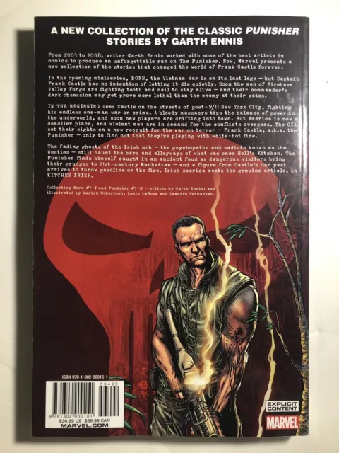 Punisher Max Complete Collection By Garth Ennis Vol 1 Tpb First Printing Marvel 2